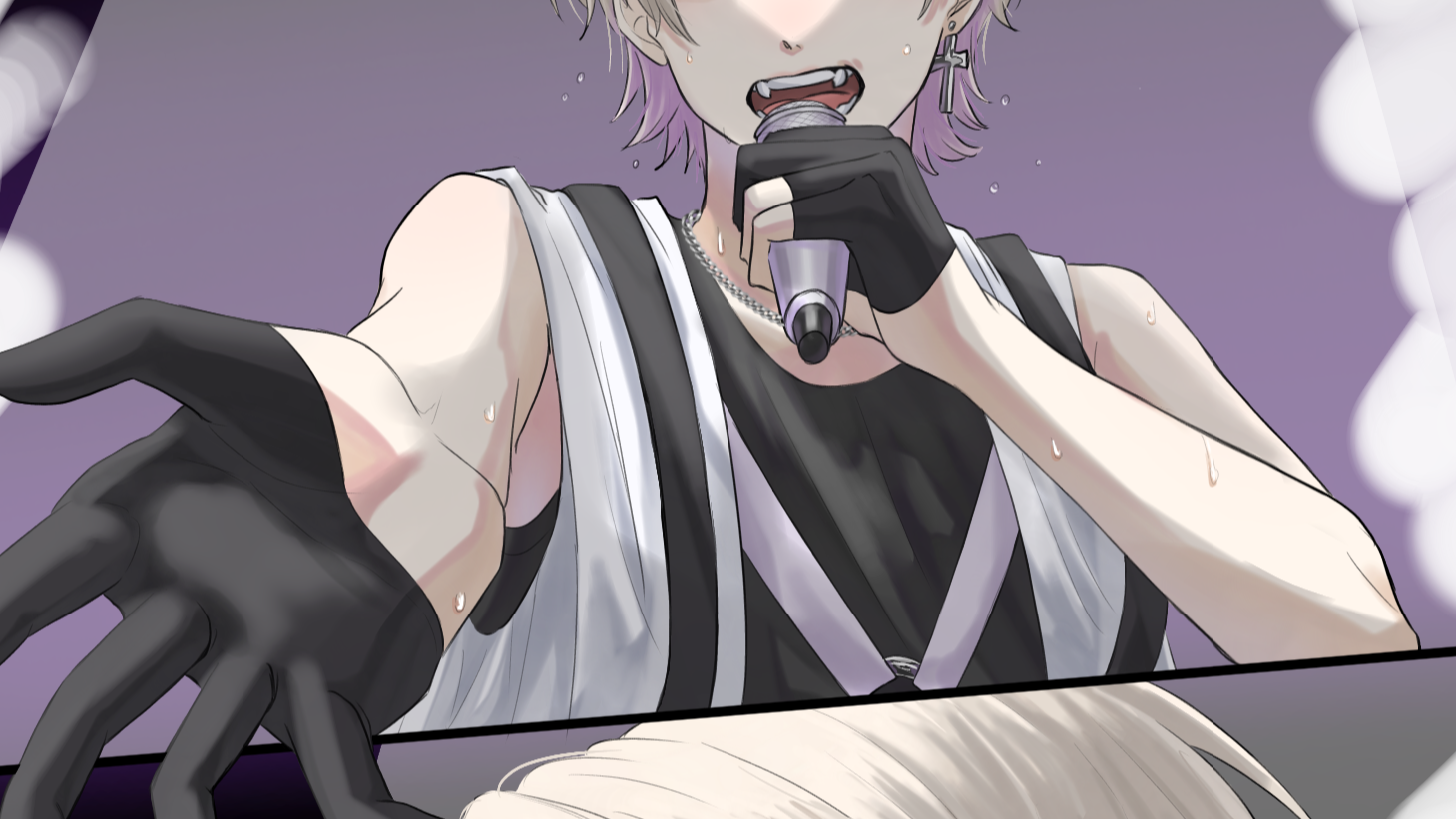 福岡公演ライブレポイラスト(Xos初兎さん) - レポート - いれらぶ