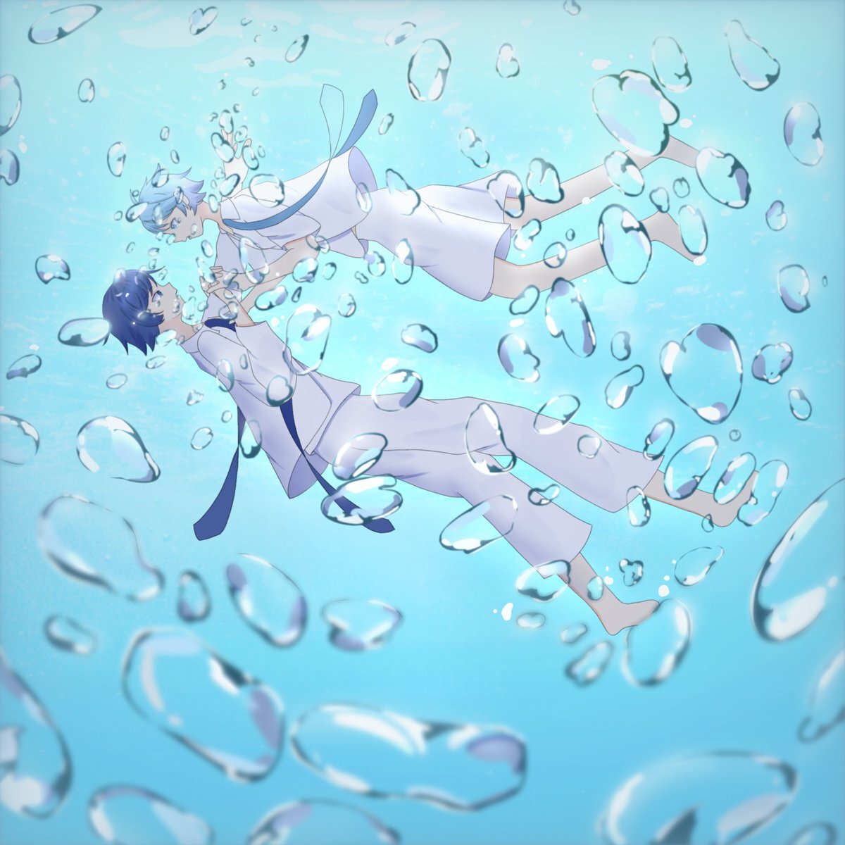 いれいす if 缶バッジ Drowned Mermaid DM 青組② Drowned Mermaid