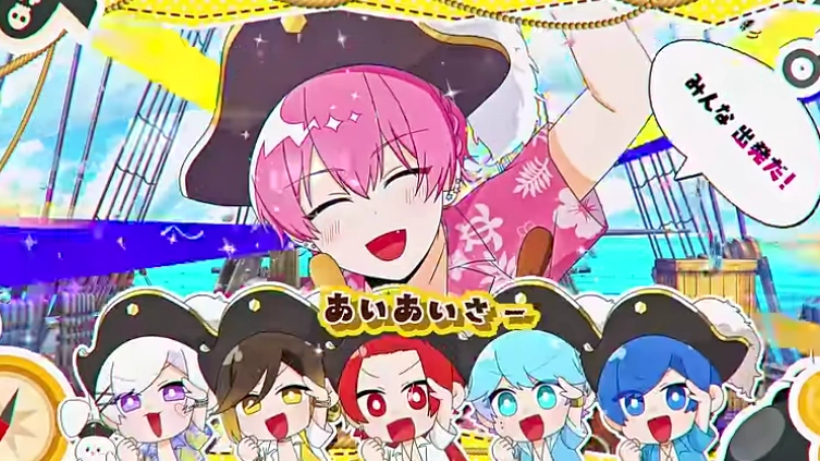 いれいす海賊団~𝟏𝐭𝐡 𝐀𝐧𝐧𝐢𝐯𝐞𝐫𝐬𝐚𝐫𝐲~ - レポート
