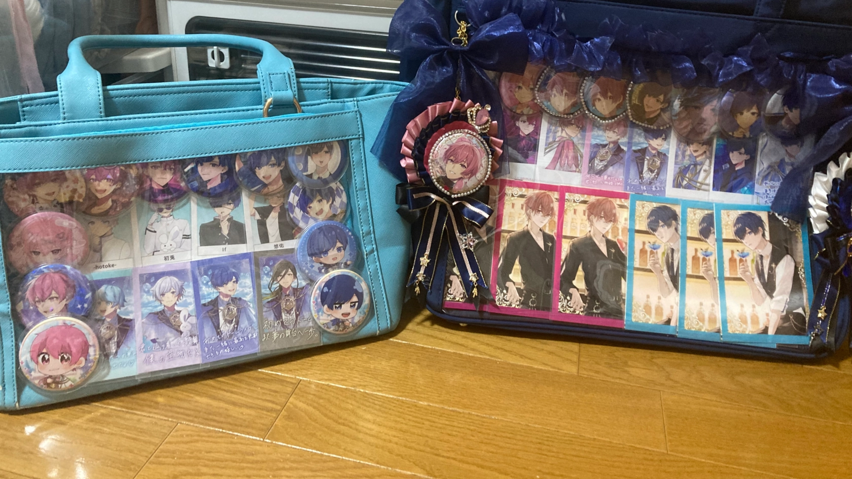 ついにイタバ2個できたヨぉぉぉぉぉ〜😆＆痛バなどについて聞きたい