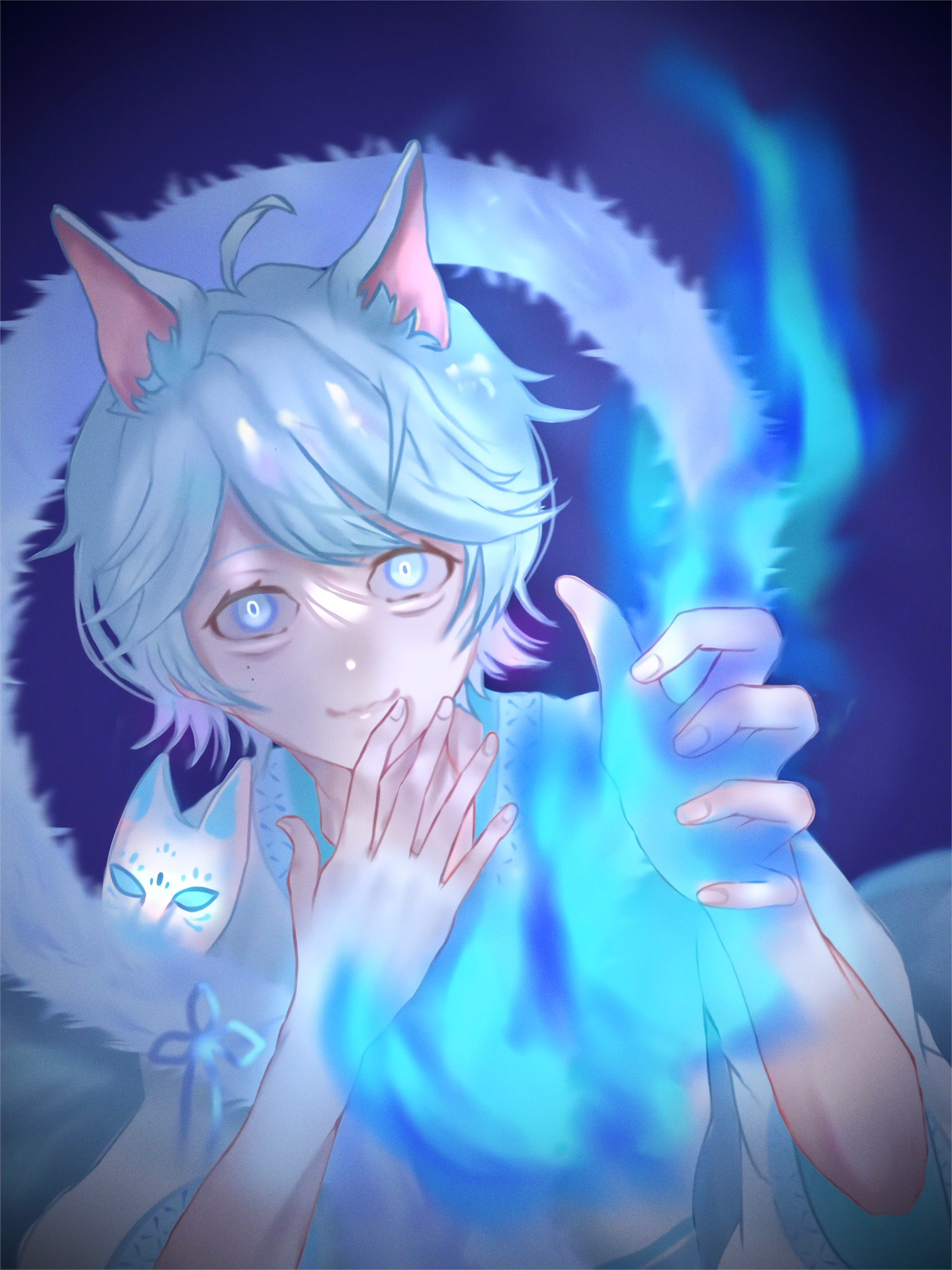 百鬼夜行💎🦊（イラスト全体は本文！） - レポート - いれらぶ